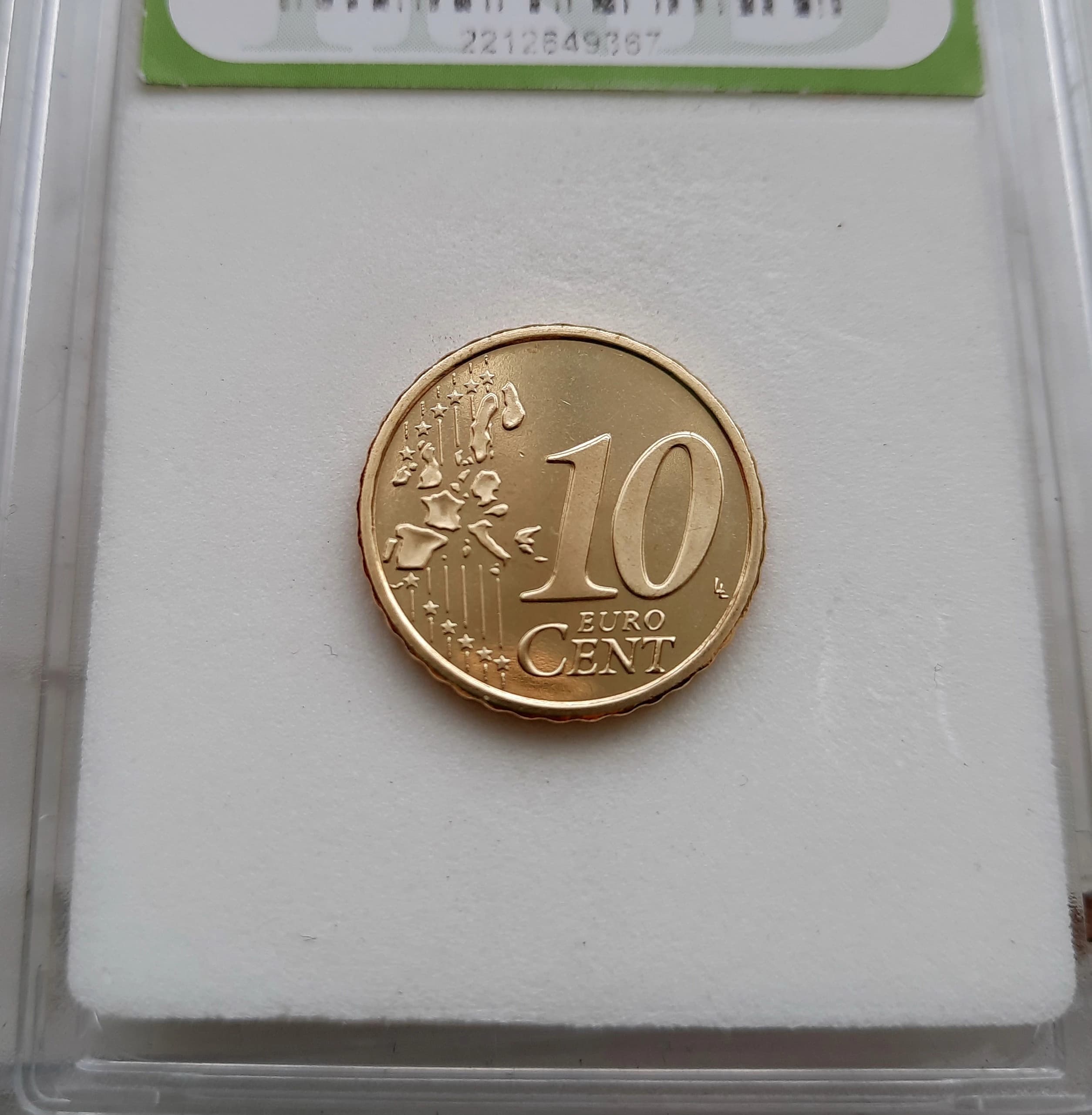 Фінляндія 10 євроцентів 2003 BU
